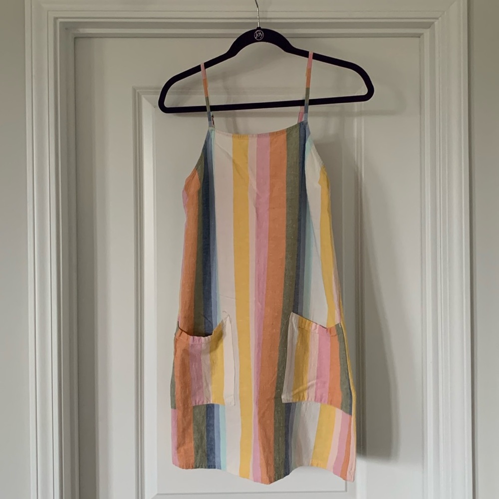 Multi-colored Billabong Smock Dress Size: M